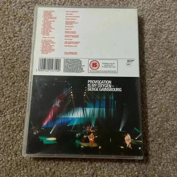 (RARE) The Manic Street Preachers Live In Cuba - Louder Than War DVD - Picture 2 of 3
